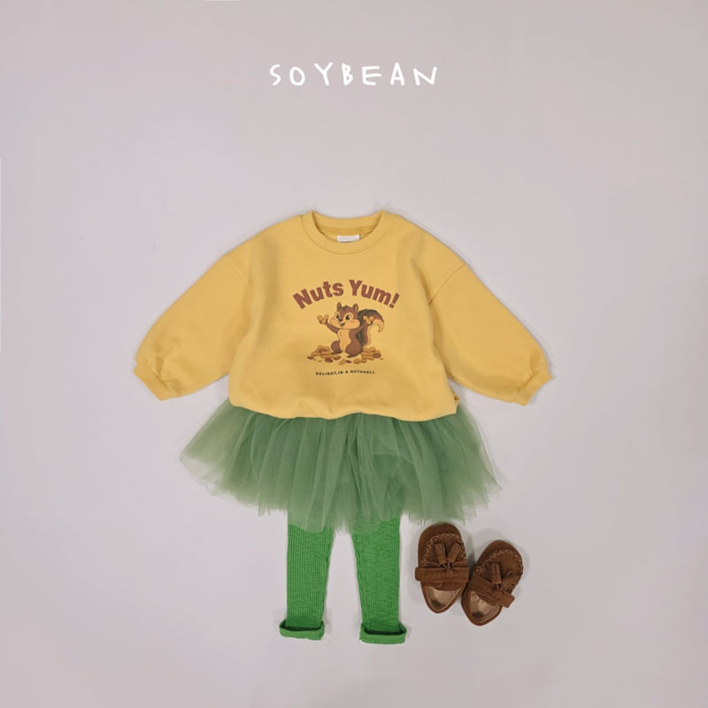 Soybean - Korean Children Fashion - #magicofchildhood - Nuts Squirrel Sweatshirt - 9