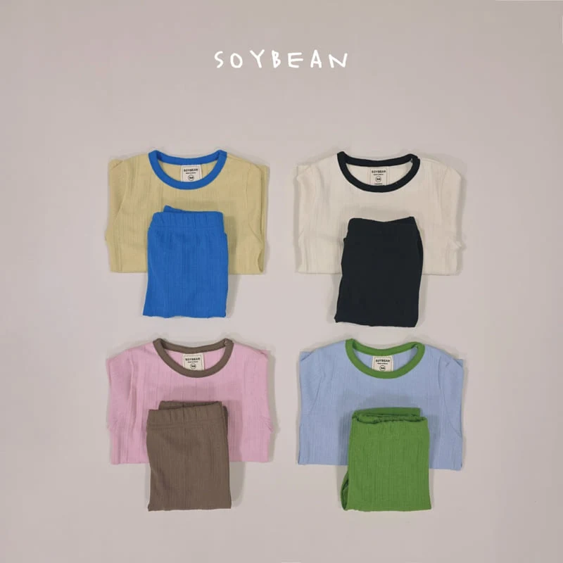 Soybean - Korean Children Fashion - #magicofchildhood - Two-Tone Rib Easywear - 7
