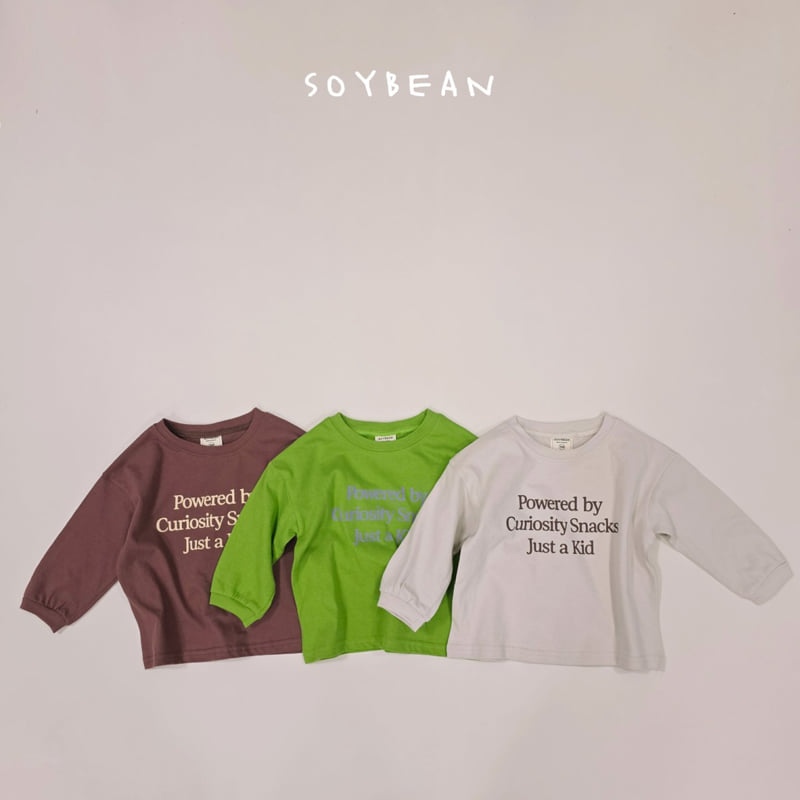 Soybean - Korean Children Fashion - #magicofchildhood - Lettering Tee