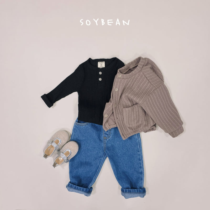 Soybean - Korean Children Fashion - #magicofchildhood - Comfort Denim Pants - 6