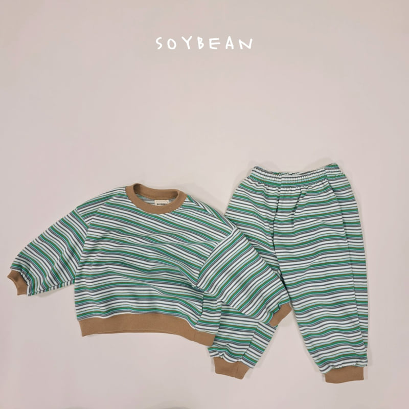 Soybean - Korean Children Fashion - #magicofchildhood - Rainbow Top Bottom Set - 11