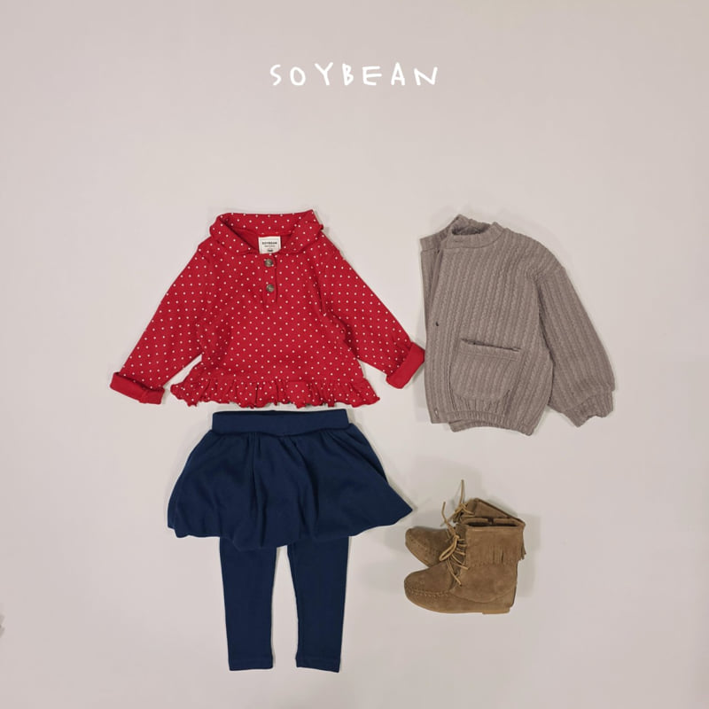 Soybean - Korean Children Fashion - #magicofchildhood - Dot Frill Tee - 7