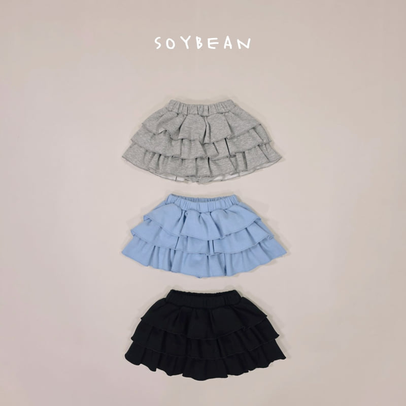Soybean - Korean Children Fashion - #magicofchildhood - Tiered Ruffle Skirt