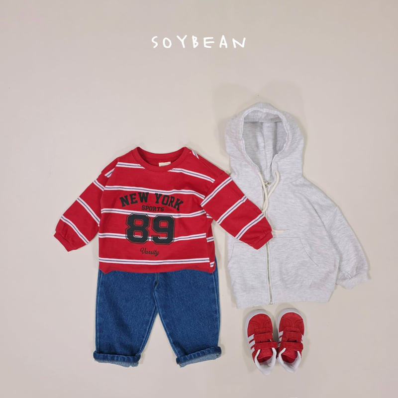 Soybean - Korean Children Fashion - #minifashionista - Comfort Denim Pants - 7