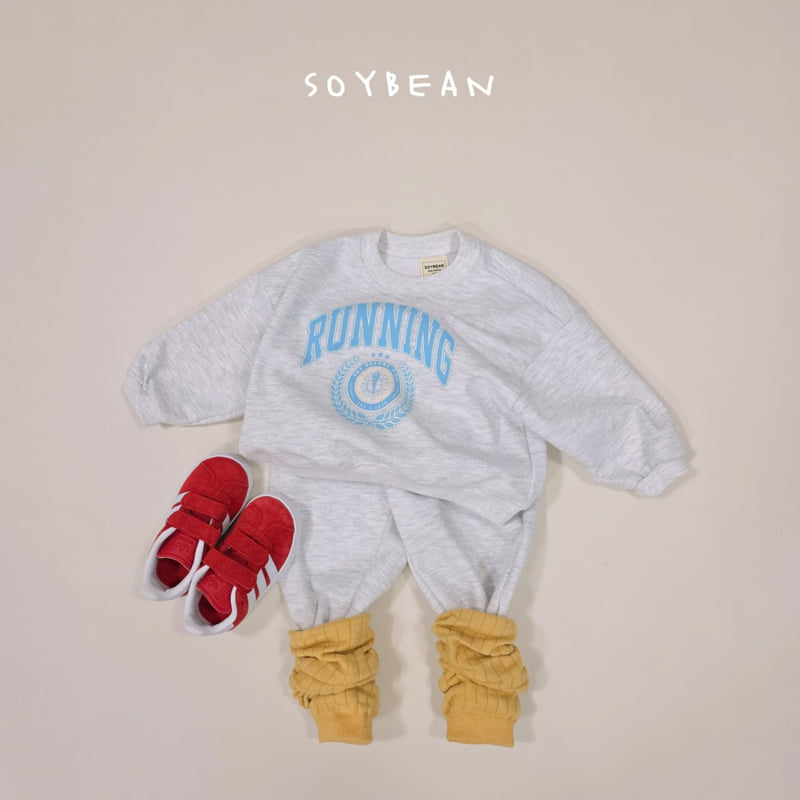 Soybean - Korean Children Fashion - #minifashionista - Running Top Bottom Set - 3