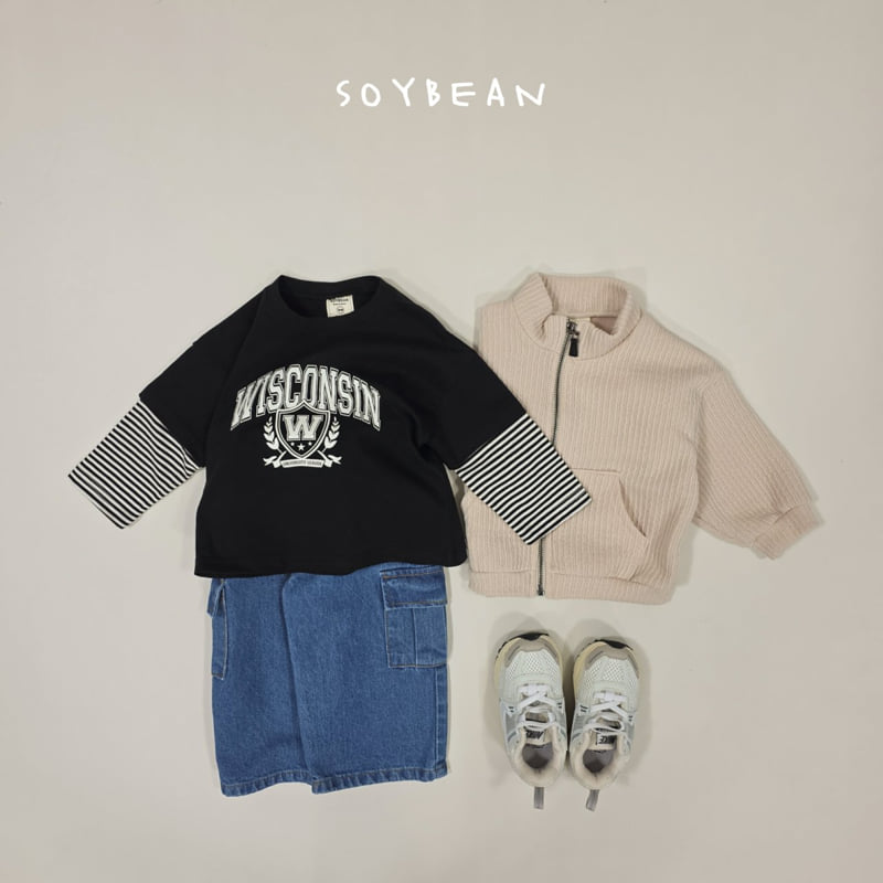 Soybean - Korean Children Fashion - #minifashionista - Wiscon Layered Tee - 10