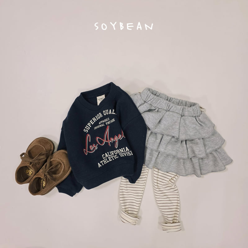 Soybean - Korean Children Fashion - #magicofchildhood - Soft Stripe Leggings - 4