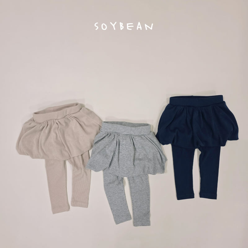 Soybean - Korean Children Fashion - #minifashionista - Pumpkin Skirt Leggings - 12
