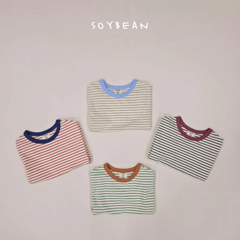Soybean - Korean Children Fashion - #minifashionista - Captain Stripe Tee - 11