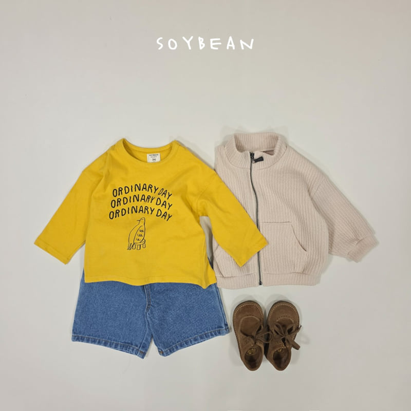 Soybean - Korean Children Fashion - #minifashionista - Bermuda Denim Pants - 10