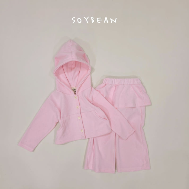 Soybean - Korean Children Fashion - #minifashionista - Lounge Terry Set-Up - 9