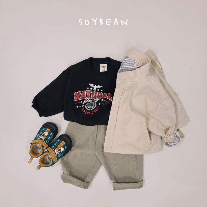 Soybean - Korean Children Fashion - #minifashionista - Natural Sweatshirt - 8