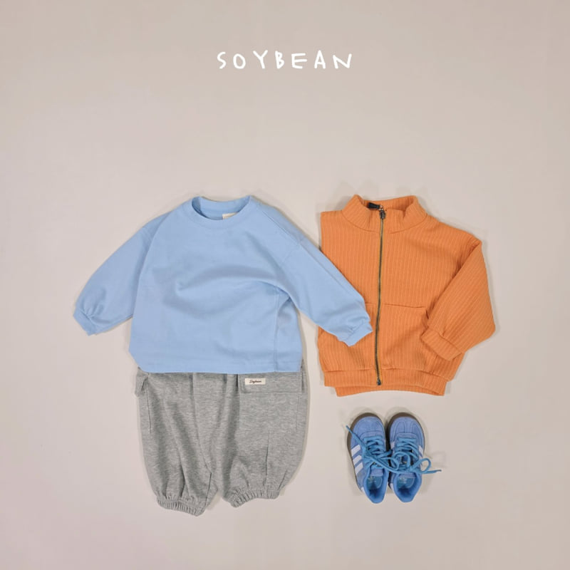 Soybean - Korean Children Fashion - #minifashionista - Cotton Boxy Tee - 4