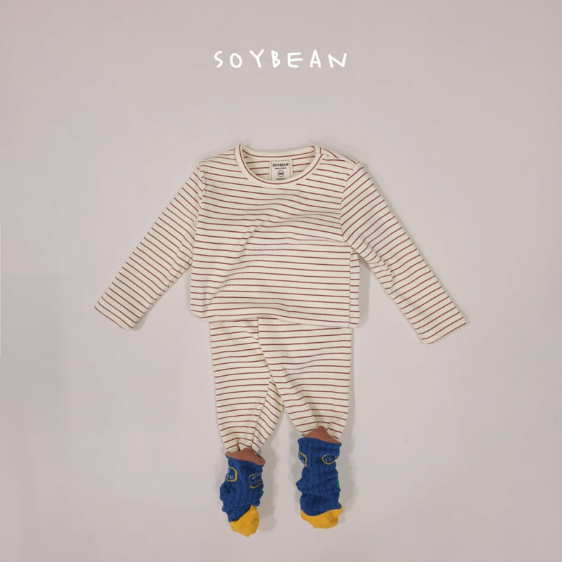 Soybean - Korean Children Fashion - #prettylittlegirls - Milky Rib Easywear - 3