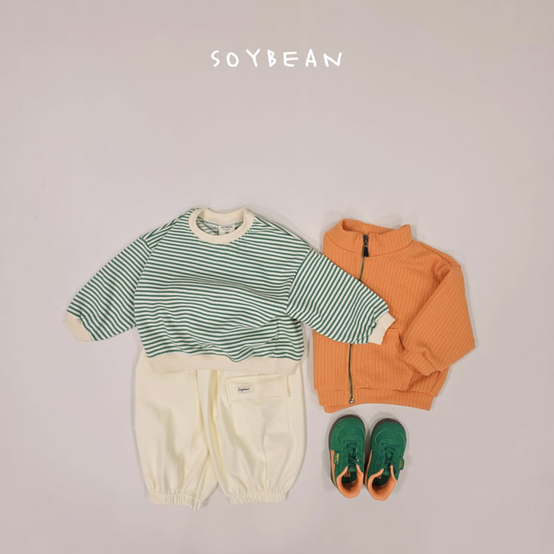 Soybean - Korean Children Fashion - #prettylittlegirls - Balloon Cargo Jogger Pants - 9