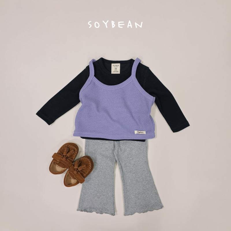Soybean - Korean Children Fashion - #prettylittlegirls - Wave Flared Pants - 6