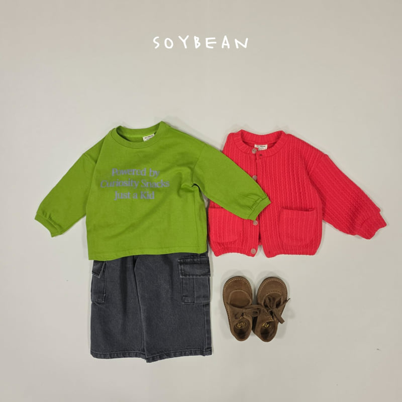 Soybean - Korean Children Fashion - #prettylittlegirls - Cargo Denim Pants - 12