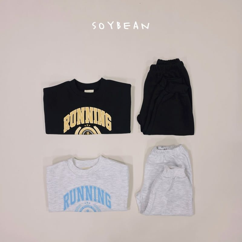 Soybean - Korean Children Fashion - #stylishchildhood - Running Top Bottom Set - 7