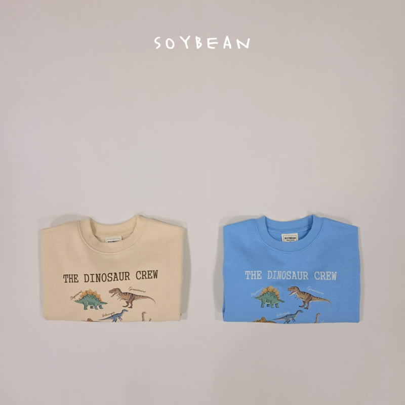 Soybean - Korean Children Fashion - #stylishchildhood - Dino Crew Sweatshirt - 12