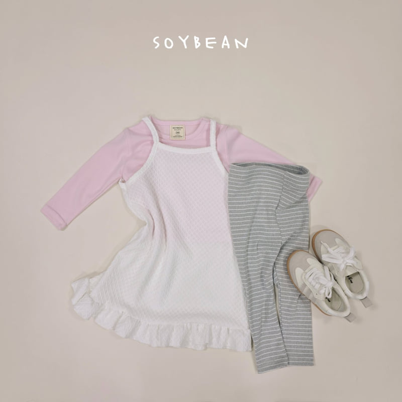 Soybean - Korean Children Fashion - #stylishchildhood - Soft Stripe Leggings - 8
