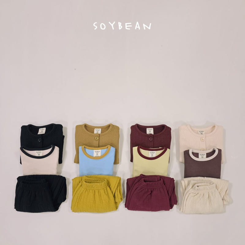 Soybean - Korean Children Fashion - #stylishchildhood - Daon Set (set of 3)