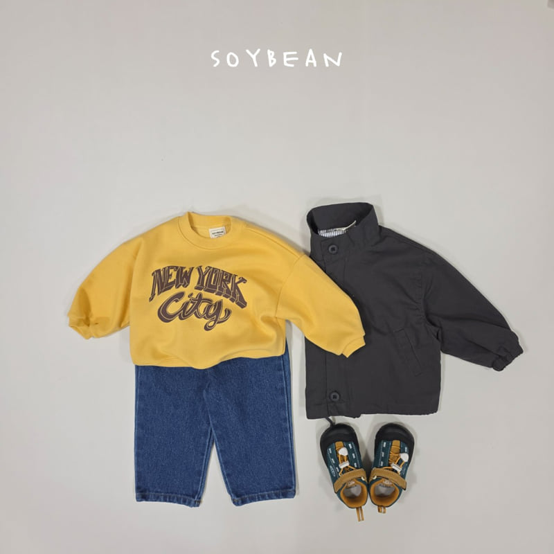 Soybean - Korean Children Fashion - #todddlerfashion - Comfort Denim Pants - 9
