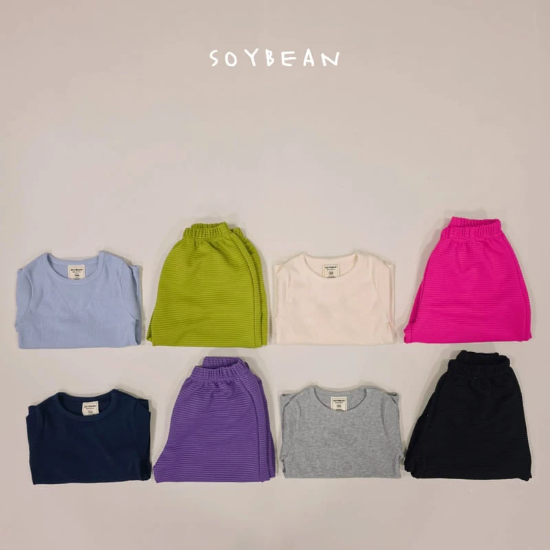 Soybean - Korean Children Fashion - #todddlerfashion - Little Top Bottom Set - 7