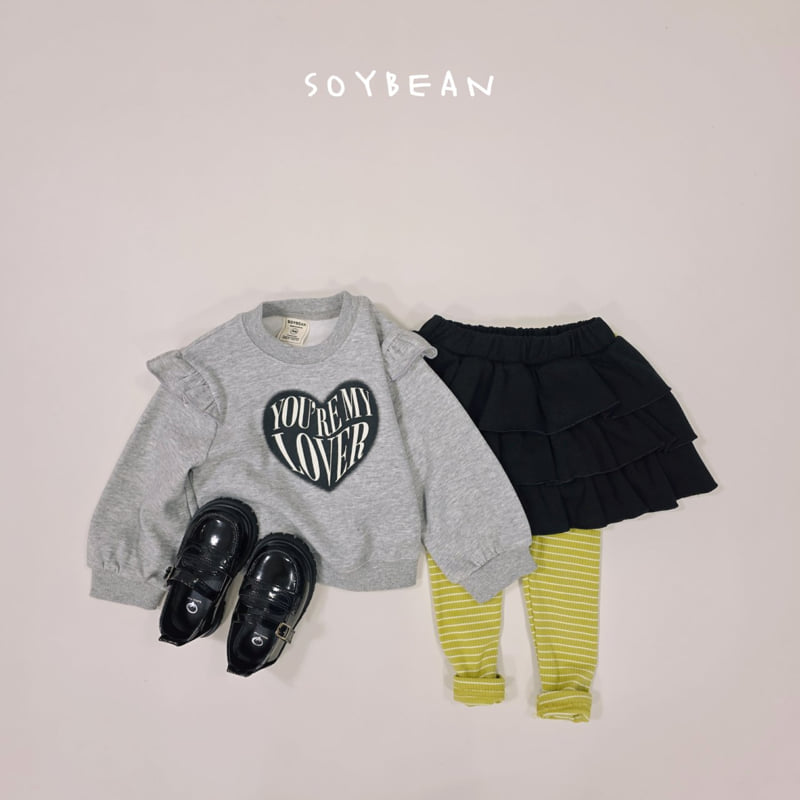 Soybean - Korean Children Fashion - #todddlerfashion - Soft Stripe Leggings - 6