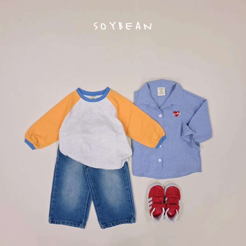 Soybean - Korean Children Fashion - #toddlerclothing - Vintage Raglan Tee - 12