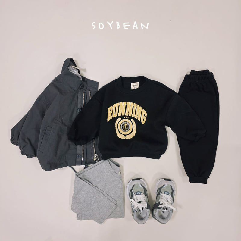 Soybean - Korean Children Fashion - #toddlerclothing - Running Top Bottom Set - 6