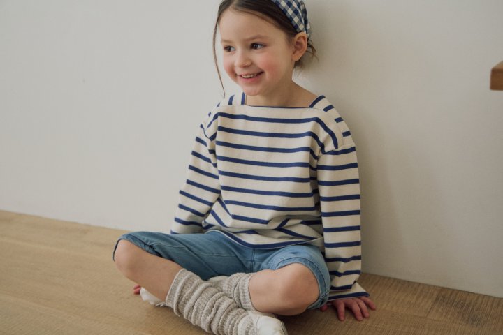 Soye - Korean Children Fashion - #Kfashion4kids - Capri Denim Pants - 8