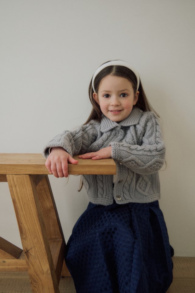 Soye - Korean Children Fashion - #Kfashion4kids - Charlotte Jacquard Skirt - 9