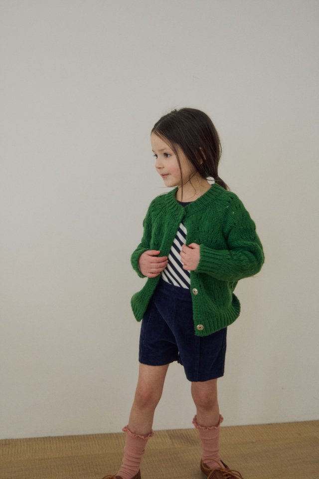 Soye - Korean Children Fashion - #childrensboutique - Crema Half Pants - 12