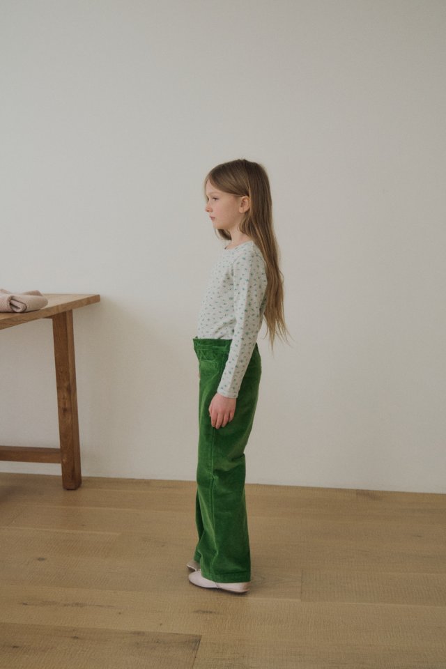 Soye - Korean Children Fashion - #fashionkids - Flower Comb Tee - 11