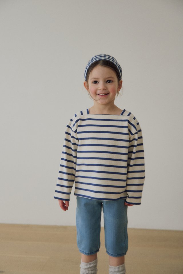 Soye - Korean Children Fashion - #discoveringself - Capri Denim Pants - 4