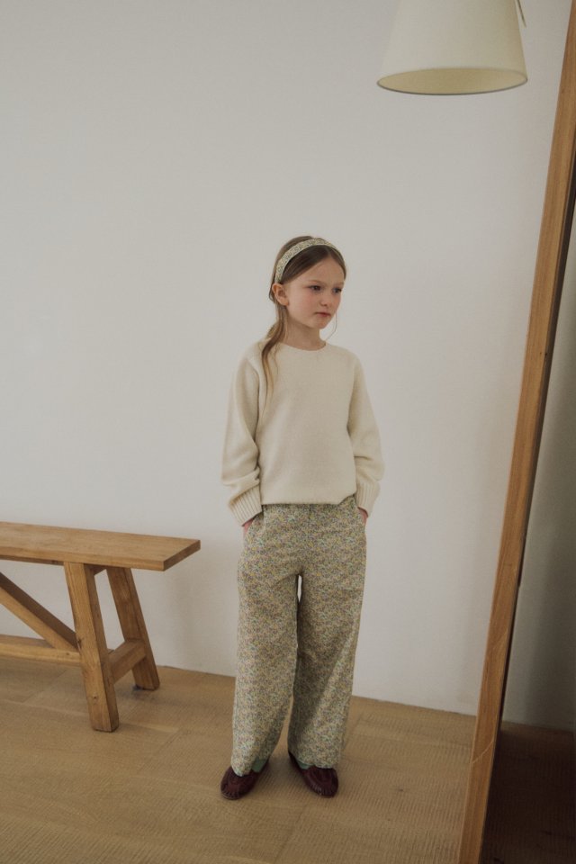 Soye - Korean Children Fashion - #fashionkids - Koi Flower Pants - 4
