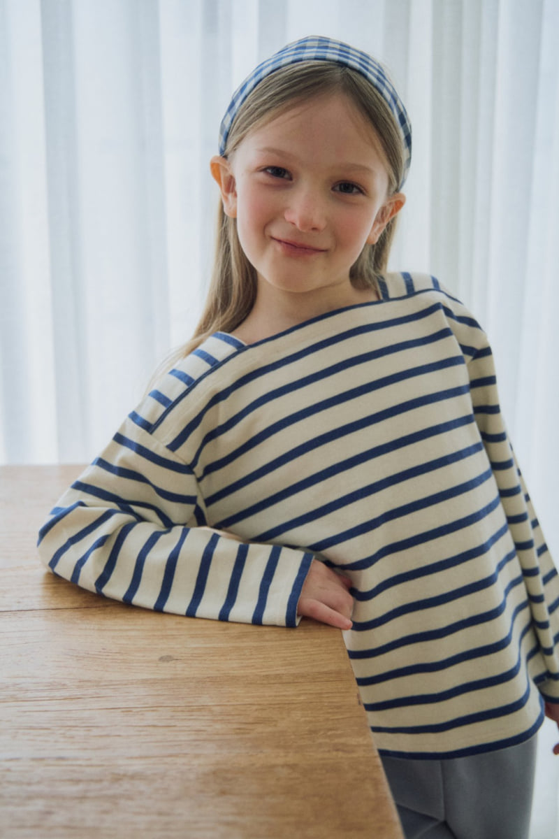 Soye - Korean Children Fashion - #kidsshorts - Check Wide Headband - 11