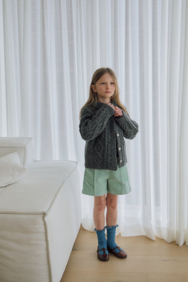 Soye - Korean Children Fashion - #kidsstore - Crema Half Pants - 3