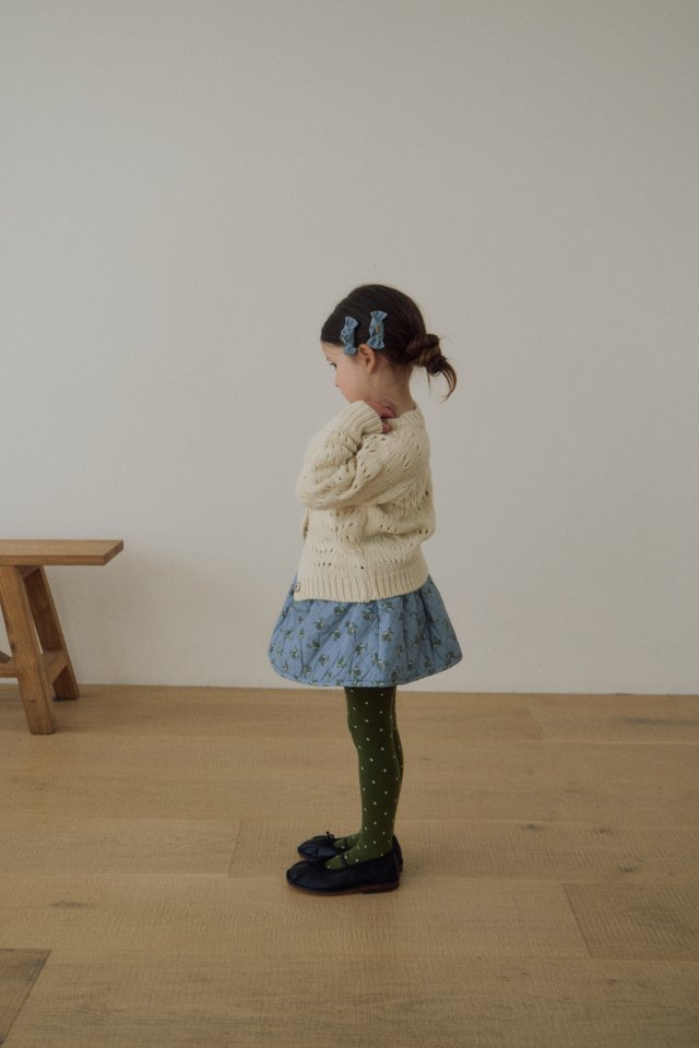 Soye - Korean Children Fashion - #kidsstore - Bird Quilted Skirt - 8