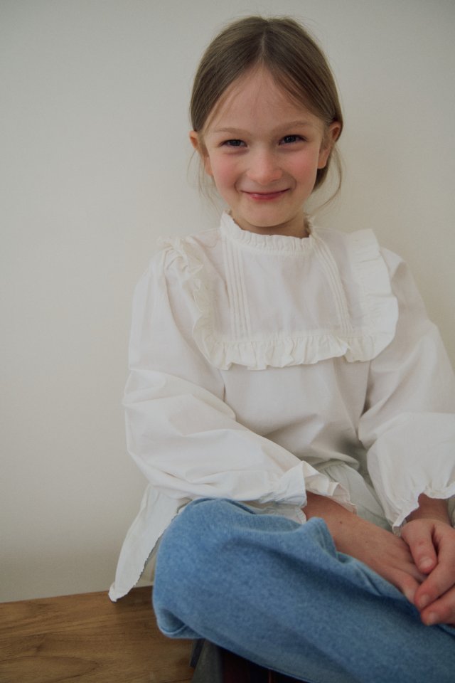 Soye - Korean Children Fashion - #kidzfashiontrend - Roll-Up Denim Pants - 11