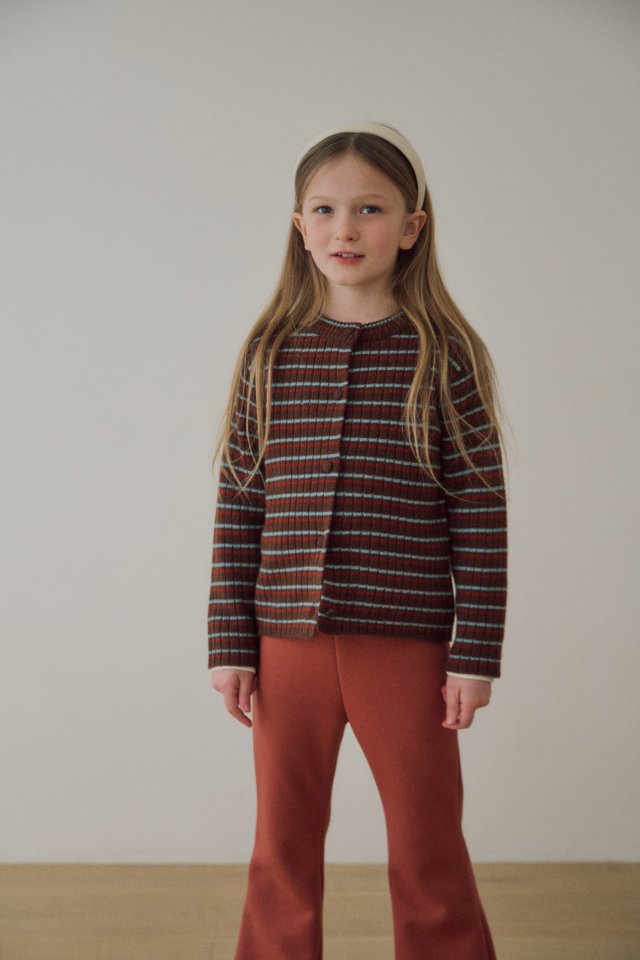 Soye - Korean Children Fashion - #littlefashionista - Eddy Stripe Cardigan - 3