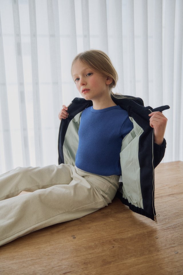 Soye - Korean Children Fashion - #magicofchildhood - Cozy Waffle Tee - 3
