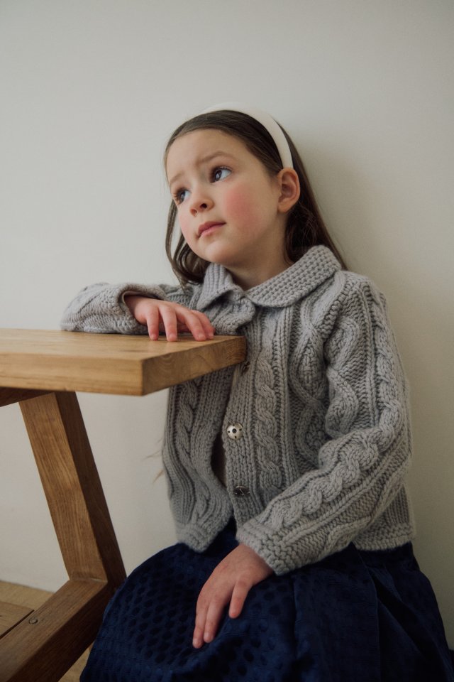 Soye - Korean Children Fashion - #magicofchildhood - Charlotte Jacquard Skirt - 11