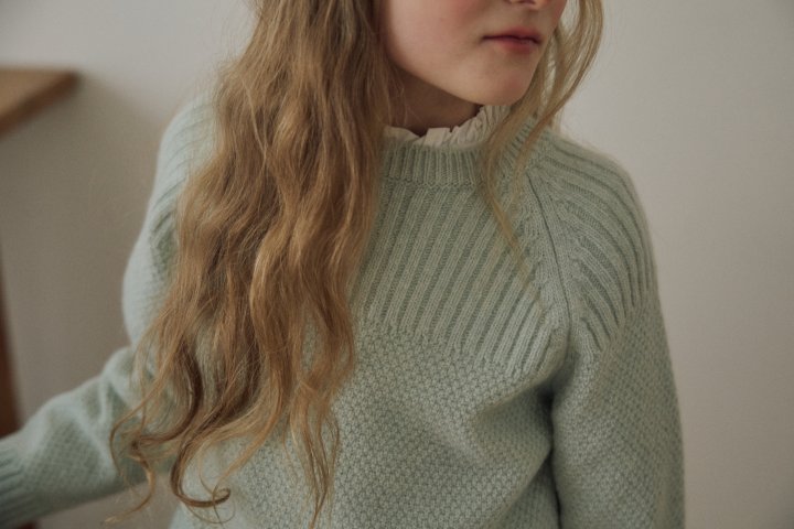 Soye - Korean Children Fashion - #prettylittlegirls - Mie Round Knit - 8