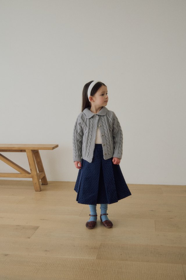 Soye - Korean Children Fashion - #prettylittlegirls - Sally Cable Cardigan - 7