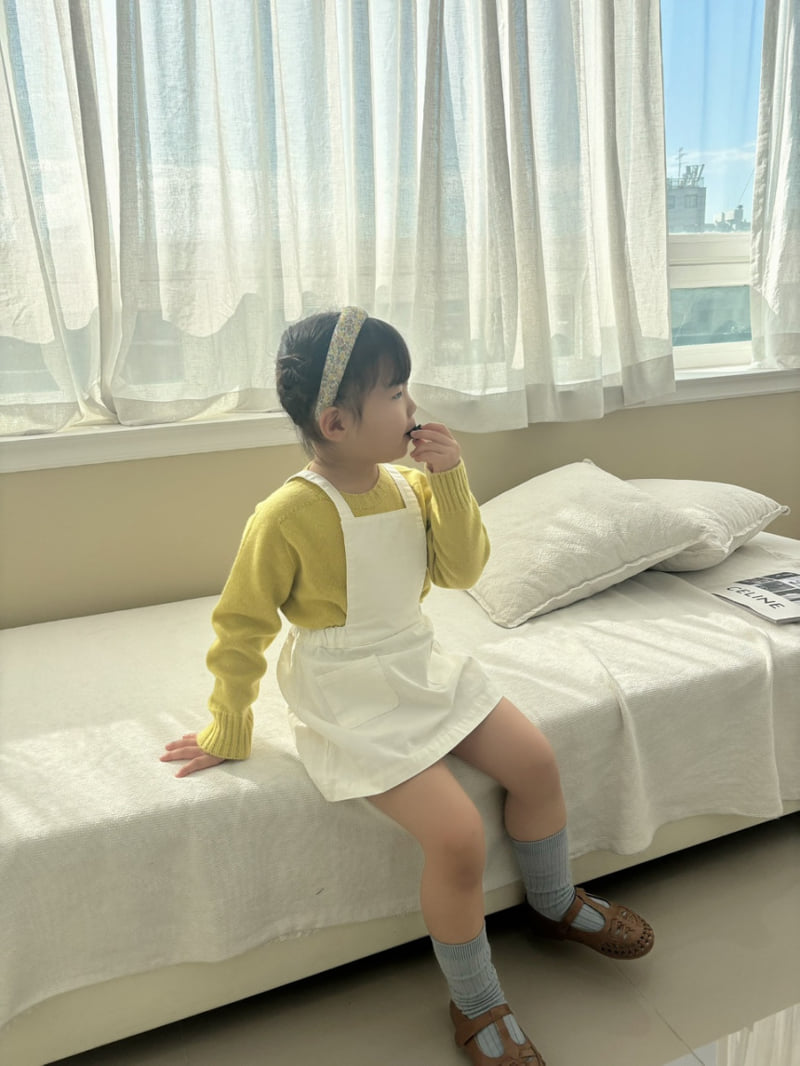 Soye - Korean Children Fashion - #todddlerfashion - Wholegarment Cashmere Round Knit - 5