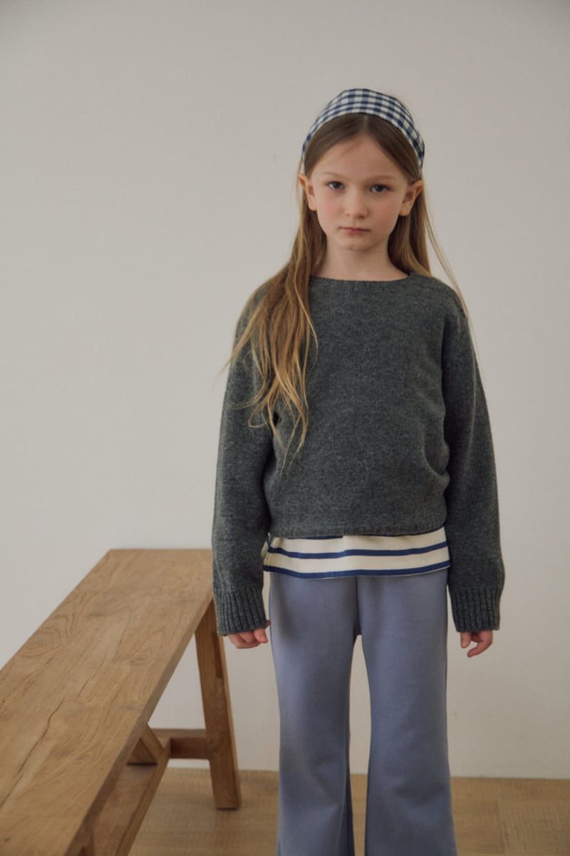 Soye - Korean Children Fashion - #todddlerfashion - Check Wide Headband - 3