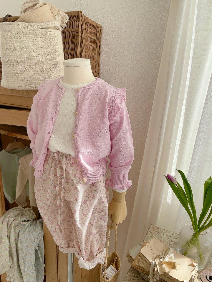 Studio M - Korean Baby Fashion - #babyclothing - Mius Cashmere Frill Cardigan - 5