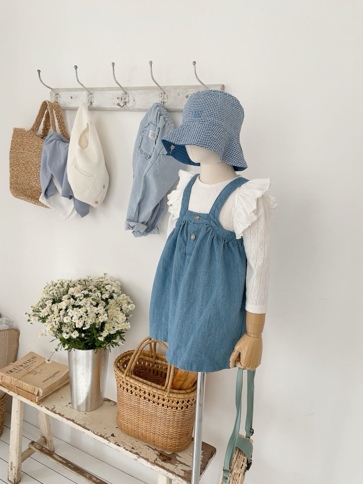 Studio M - Korean Children Fashion - #Kfashion4kids - Jenny Suspender One-piece - 5