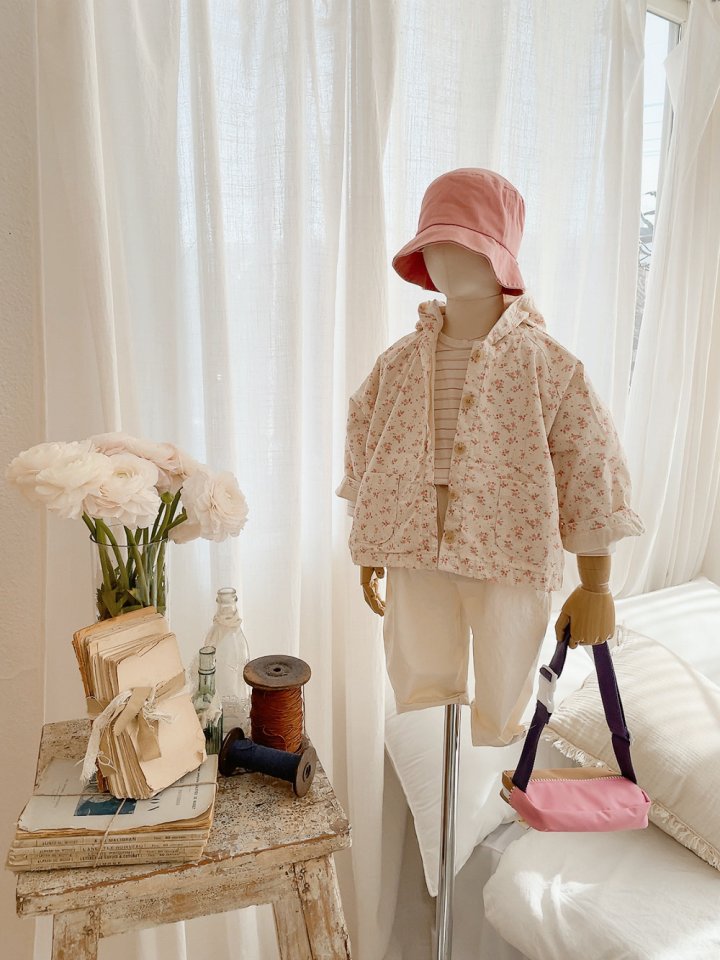 Studio M - Korean Children Fashion - #Kfashion4kids - One-Button Cotton Span Pants - 2
